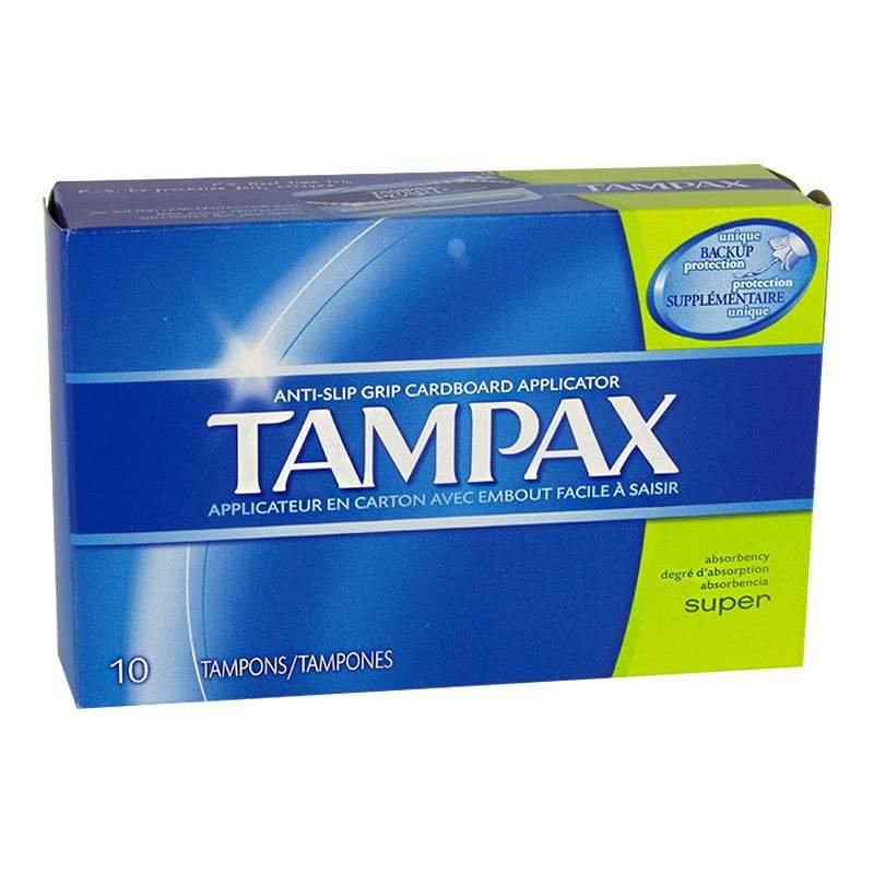 Tampax Super 12 Count Pythonbrands