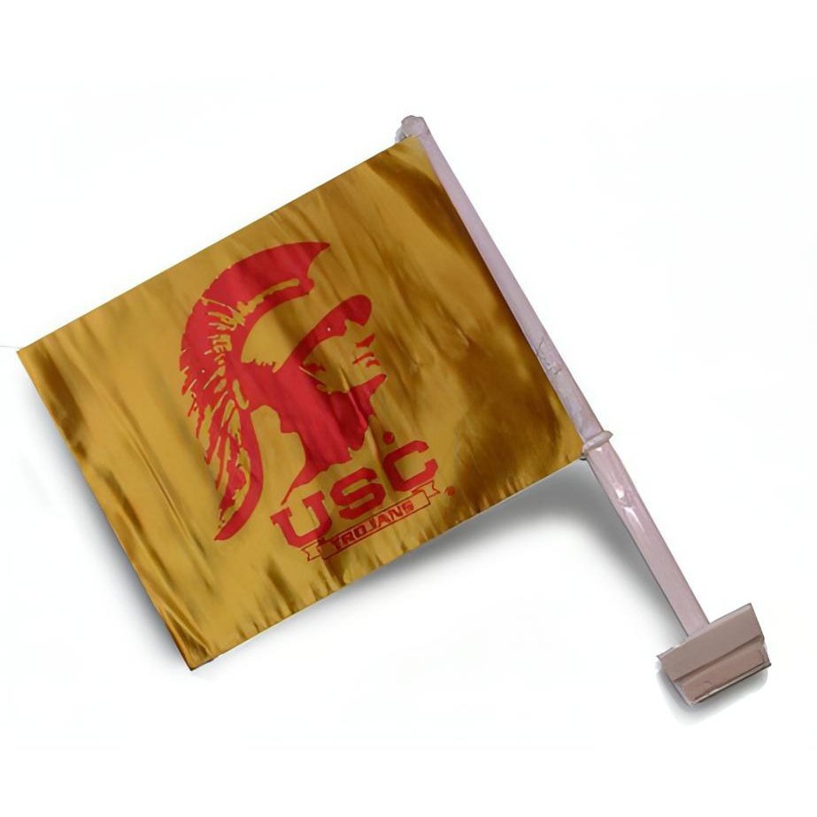 Usc Trojans Car Flags 6 Count Pythonbrands