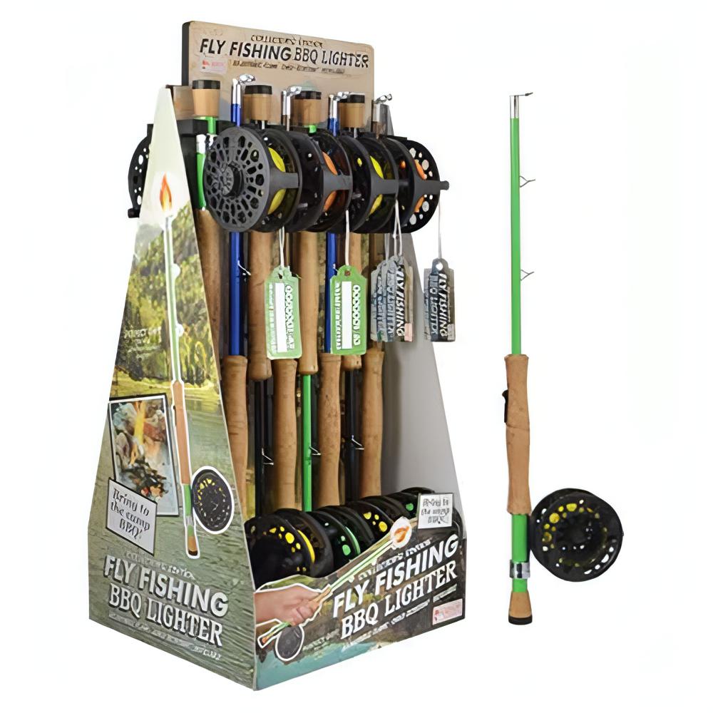 Fly Fishing pole 14.5" Barbecue Lighters 16 Count Pythonbrands