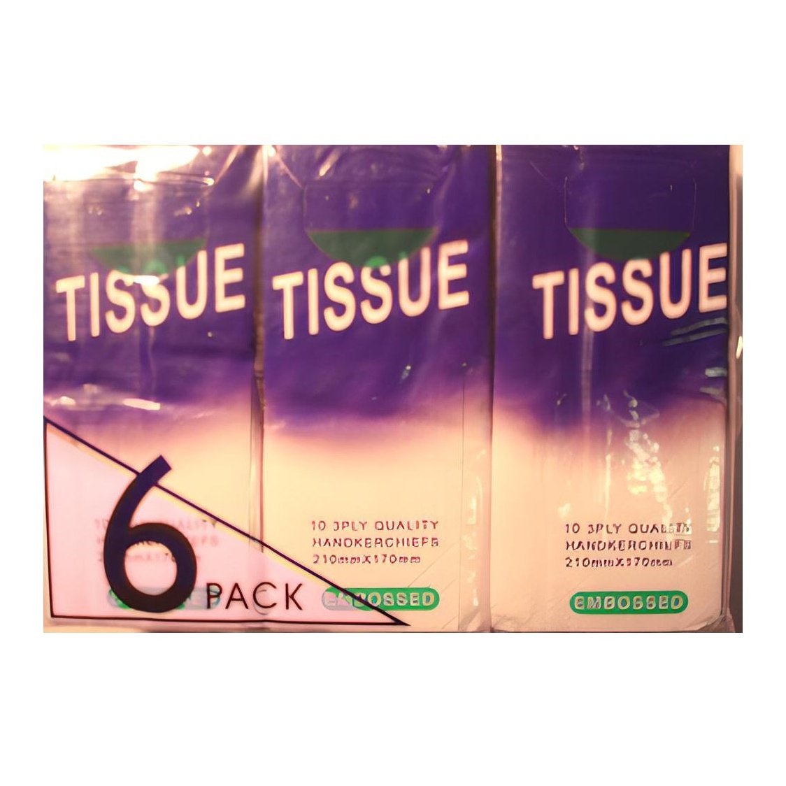 Pocket Napkins Tissues 6 Count