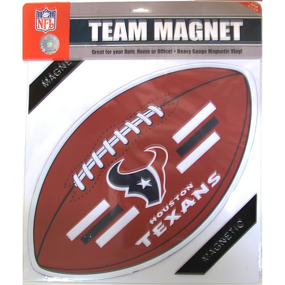 Houston Texans Car Magnets 6 Count Pythonbrands