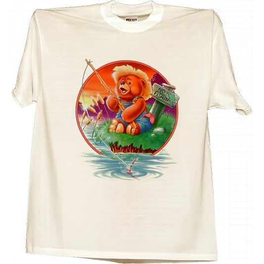 Fishing Teady Bear T-shirt Pythonbrands