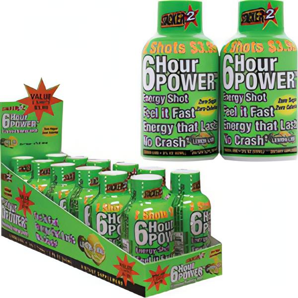 6 Hour Power Lemon Lime 2 Pack 6 Count Wholesale