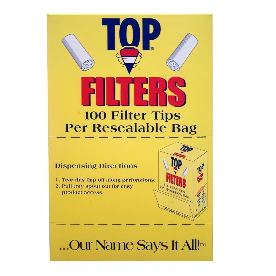 Top Filter Tips 100 Pack 30 Count Pythonbrands