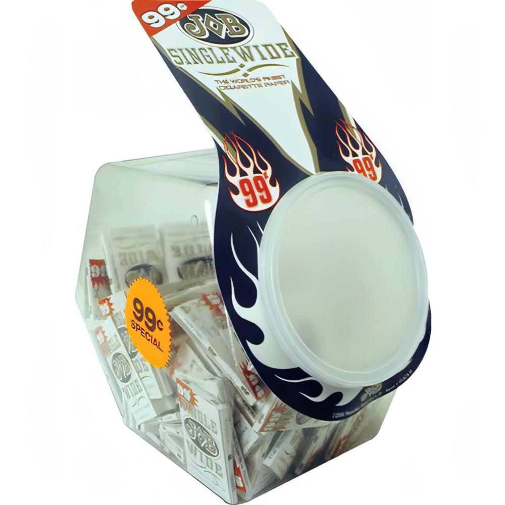 Job White Single Width Cigarette Rolling Papers 96 Count Pythonbrands