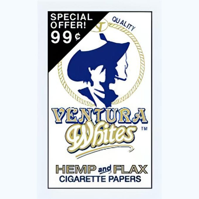 Ventura Whites Rolling Papers 24 Count Pythonbrands
