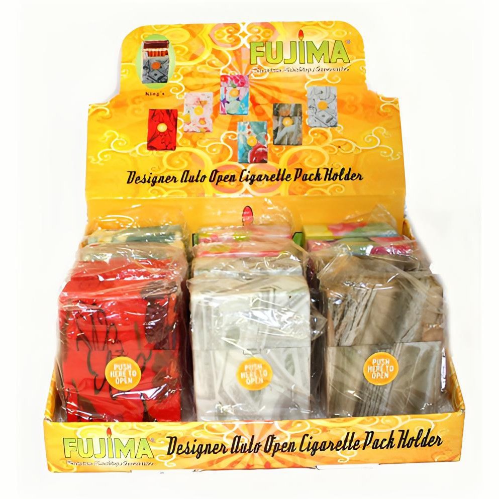 Colorful Cigarette Storage Case King Size 12 Count Wholesale