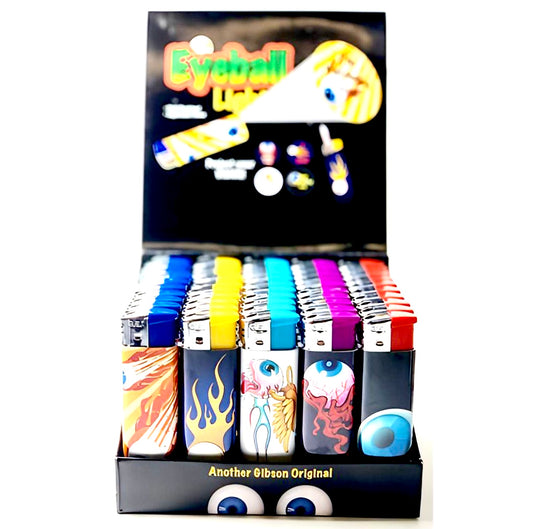 Eyeball Electronic Lighters 50 Count Pythonbrands