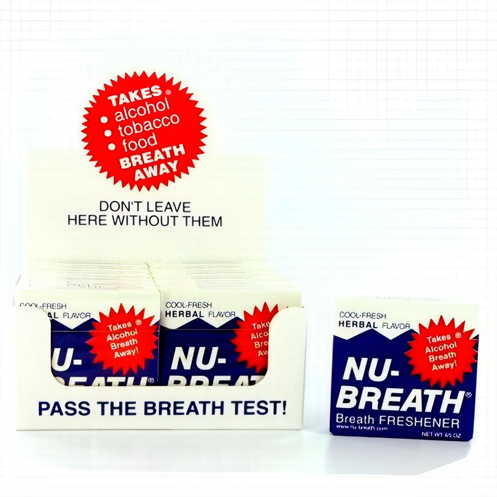 Nu-Breath Herbal Breath Fresheners 12 Count Pythonbrands