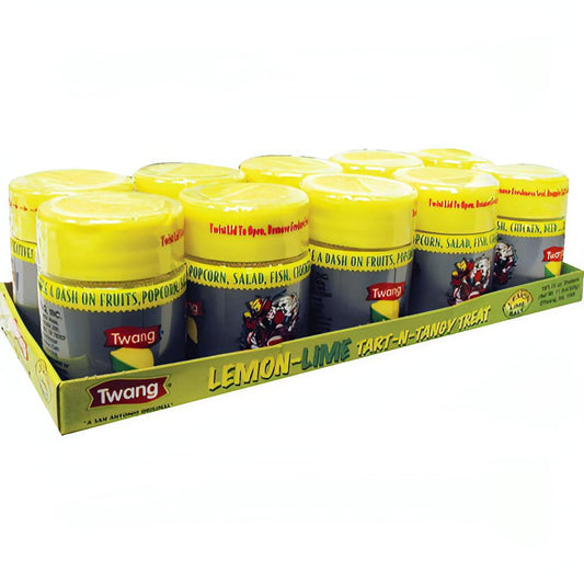 Twang Lemon-lime Shakers 10 Count Pythonbrands