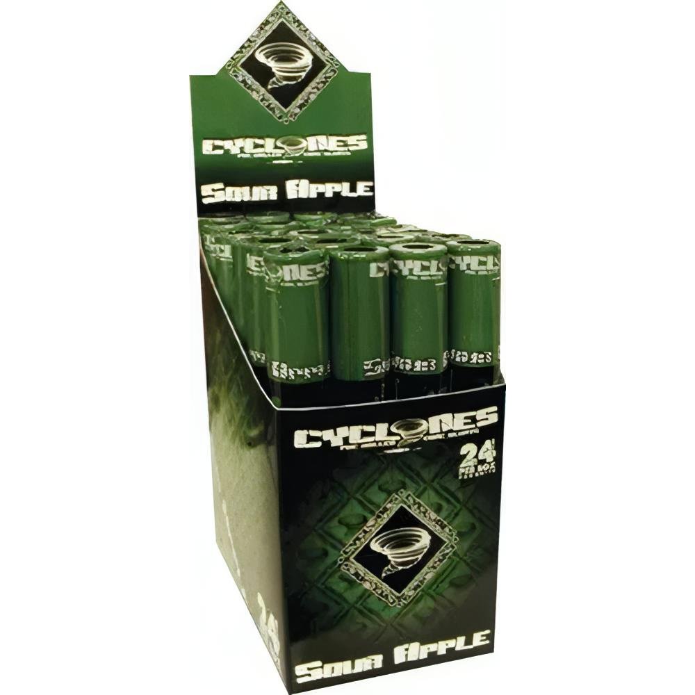 Cyclone Cigar Wraps Sour Apple 2 Pack 24 Count Pythonbrands