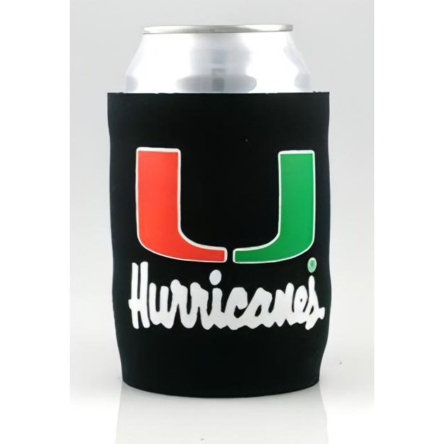 Miami Hurricanes Koozie Can Coolers 6 Count Pythonbrands