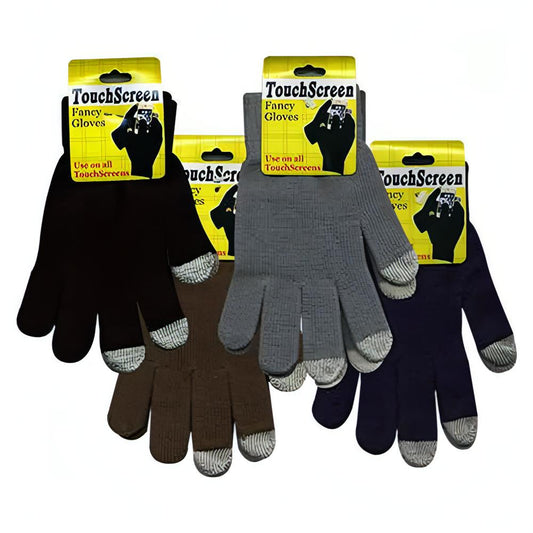 Touchscreen Winter Gloves 6 Count Pythonbrands