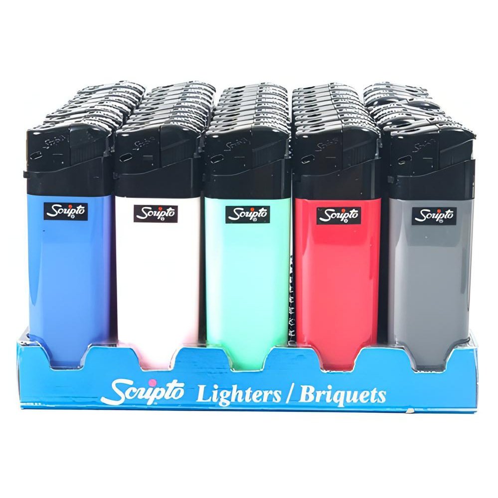 Scripto Electronic Lighters 50 Count Pythonbrands