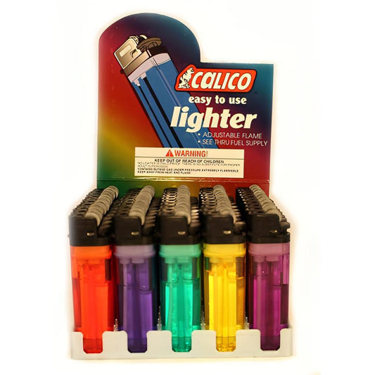 Calico Jeweltones Disposable Lighters 50 Count Pythonbrands