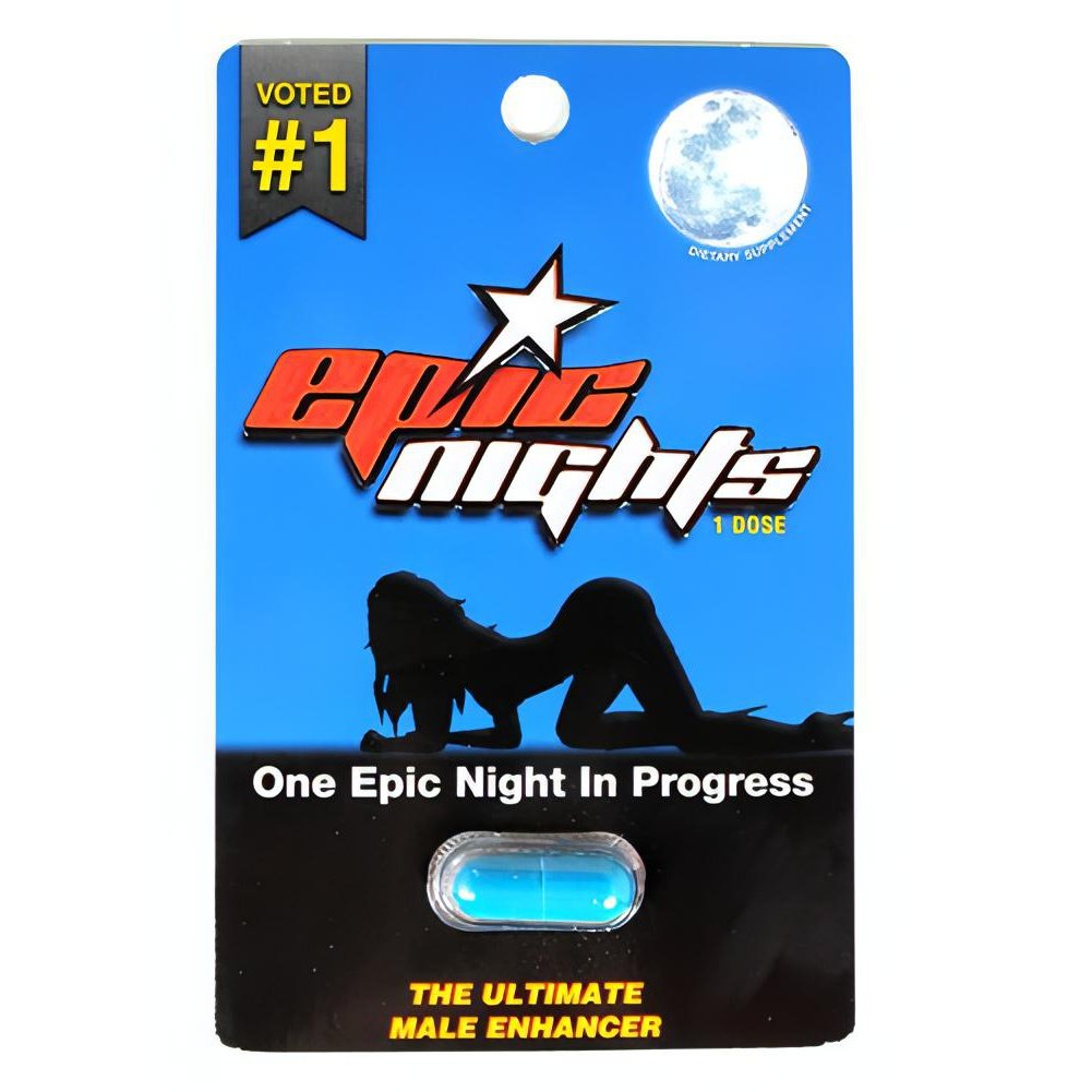 Epic Nights Pills Male Sexual Enhancer 20 Count Pythonbrands