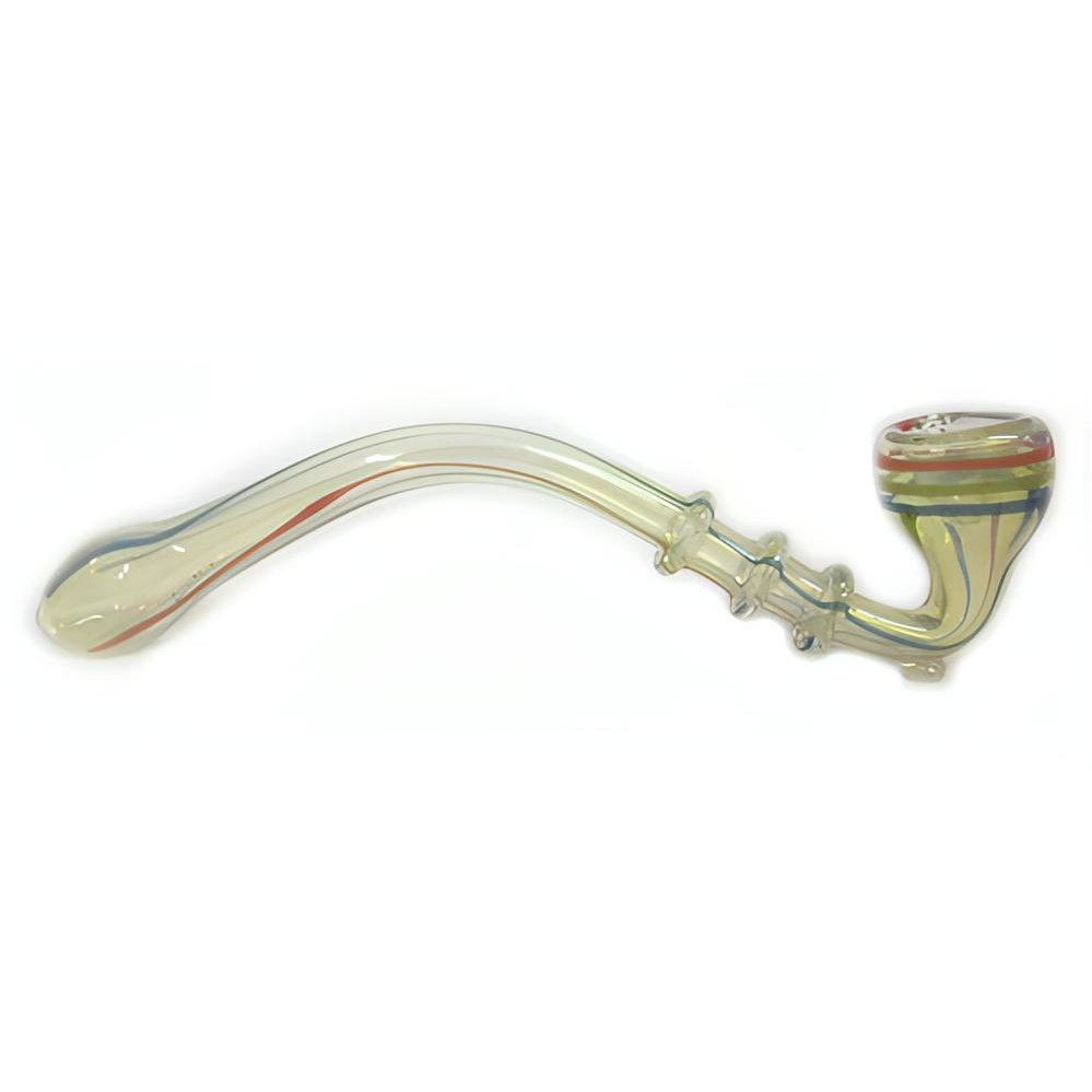Long Clear Gandalf Sherlock Glass Pipe Pythonbrands