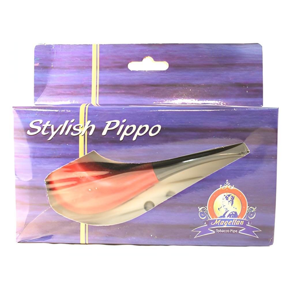Stylish Pippo Wood Pipe 12 Count Pythonbrands