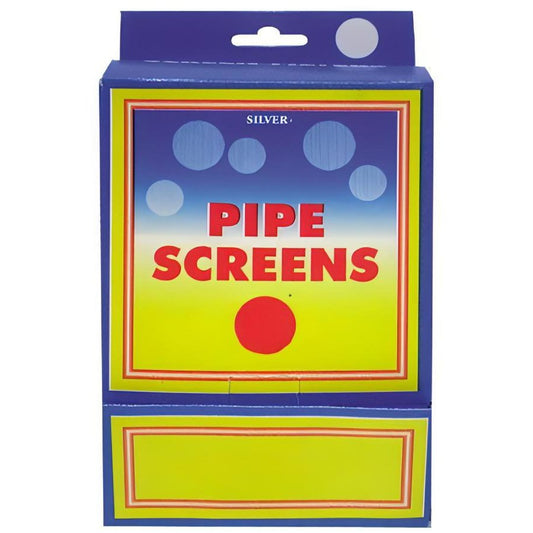 Pipe Screens Silver 5 Pack 100 Count Pythonbrands