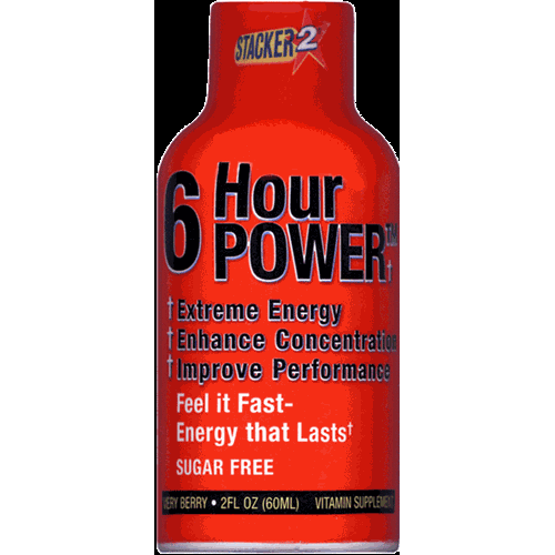 6 Hour Power By Stacker 2 Berry 12 Count Wholesale