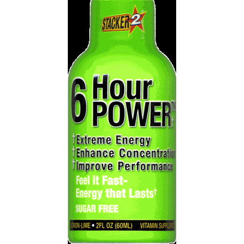 6 Hour Power By Stacker 2 Lemon Lime 12 Count Wholesale