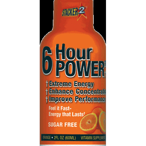 6 Hour Power By Stacker 2 Orange 12 Count Wholesale