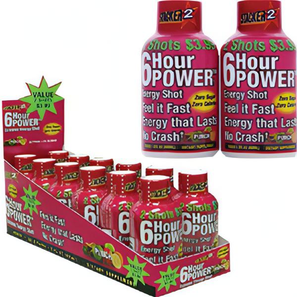 6 Hour Power Fruit Punch 2 Pack 6 Count Wholesale