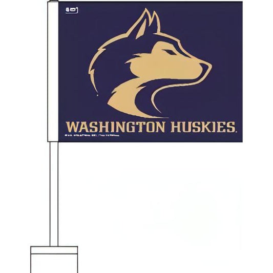 Washington Huskies Car Flags 6 Count Pythonbrands