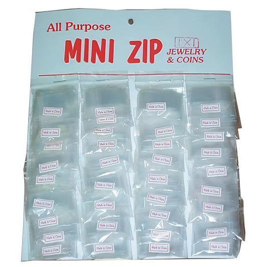 Mini Zip Lock Baggies 16 Pack 36 Count Pythonbrands