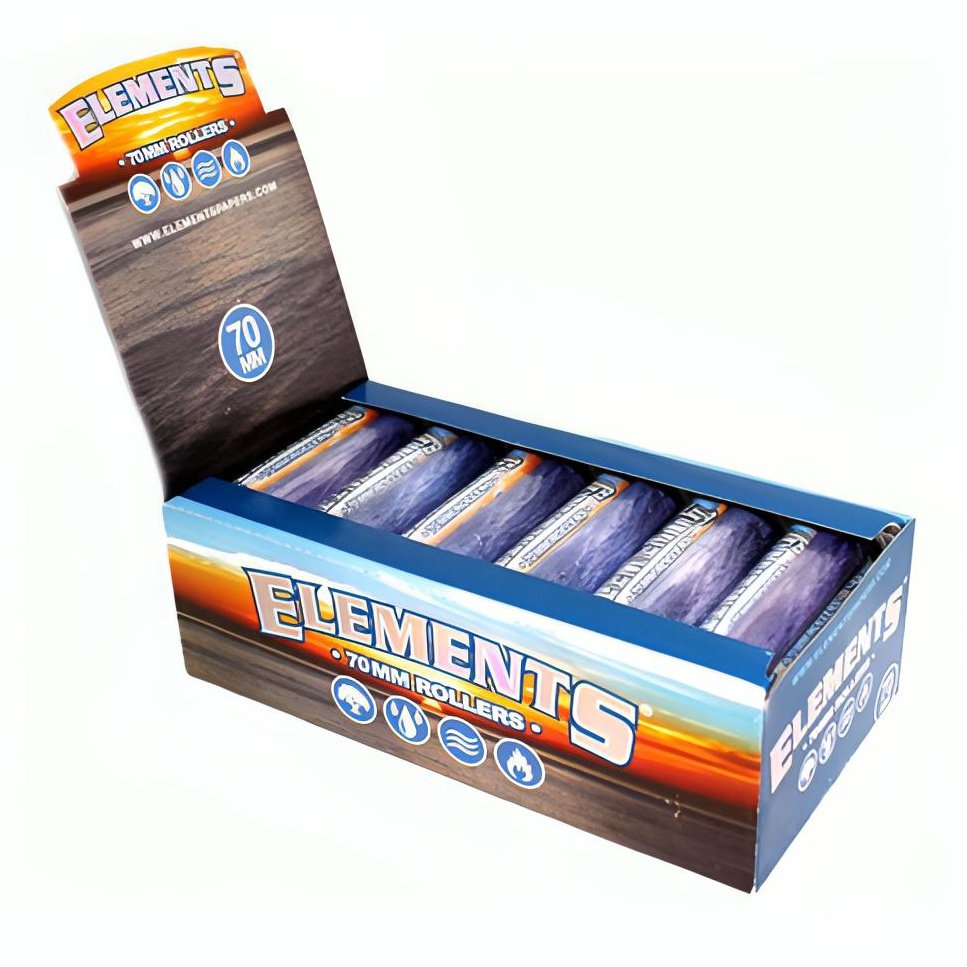 Elements Rolling Machines 70mm 12 Count Pythonbrands
